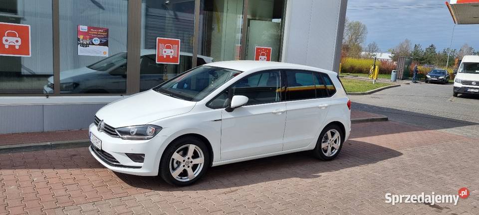 Volkswagen Golf Sportsvan 2015r 20 tdi 150 asystent parkowania Golf Sportsvan Golub-Dobrzyń