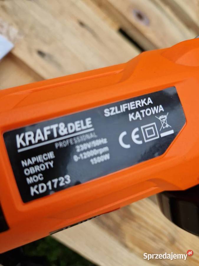 Szlifierka Kątowa KraftDele KD1723 125mm z Głogowa