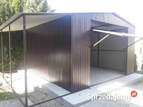 Garaż Blaszany z zadaszeniem Blaszak z Katowice
