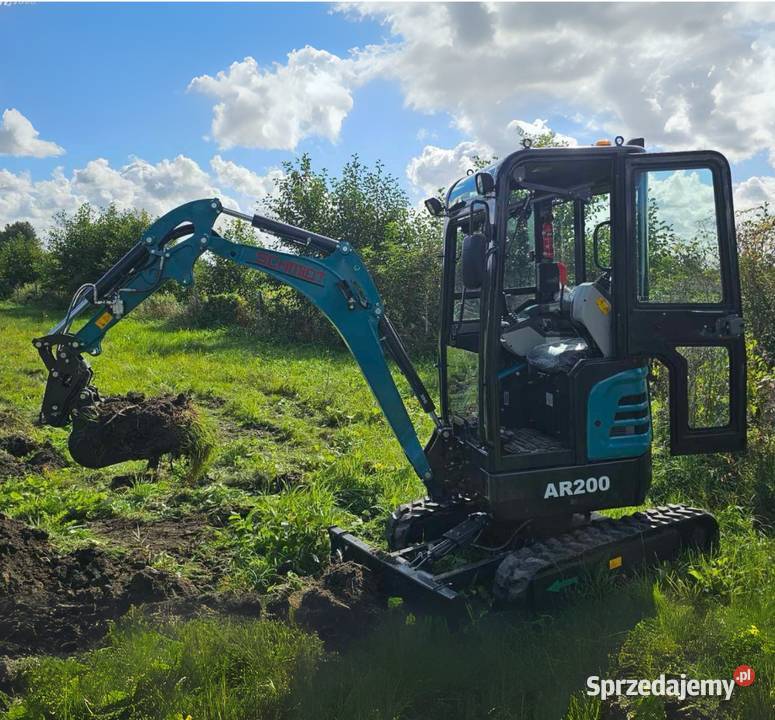 Minikoparka SCHMIDT AR200 KUBOTA nowa 2026 Legnica