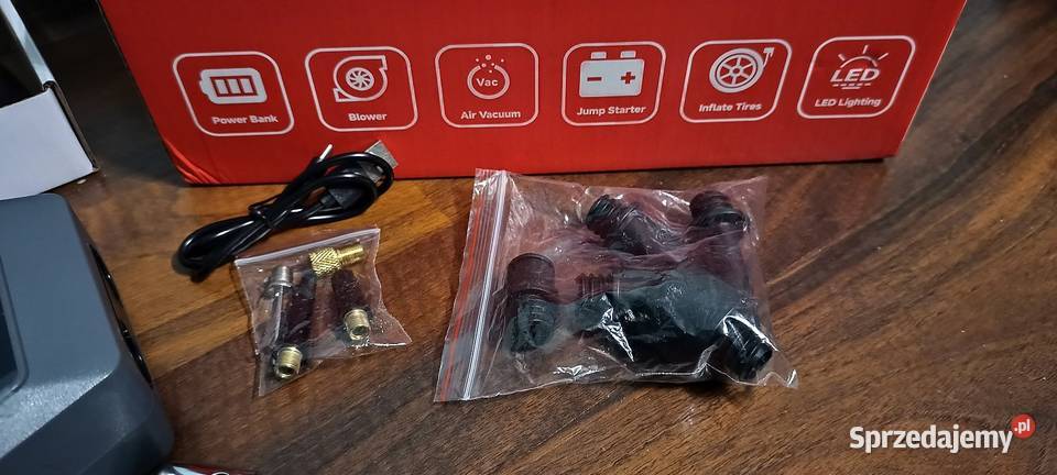 Booster jump starter powerbank latarka kompresor Masłomiąca sprzedam