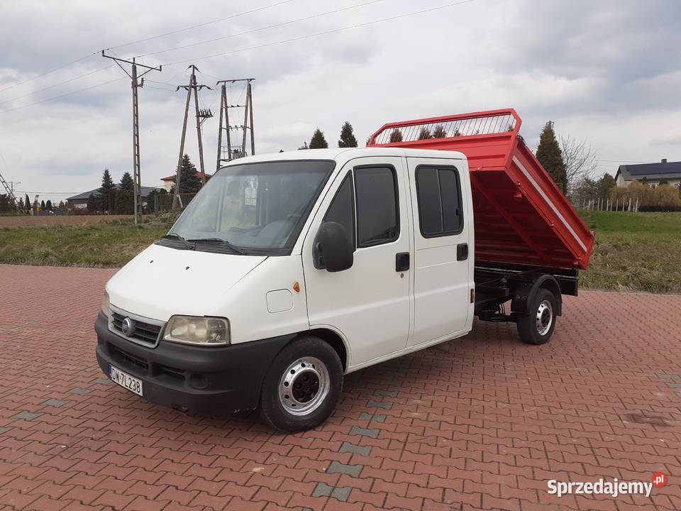 Fiat ducato doka wywrotka kiper daily master VAT marża Nieczulice-Kolonia