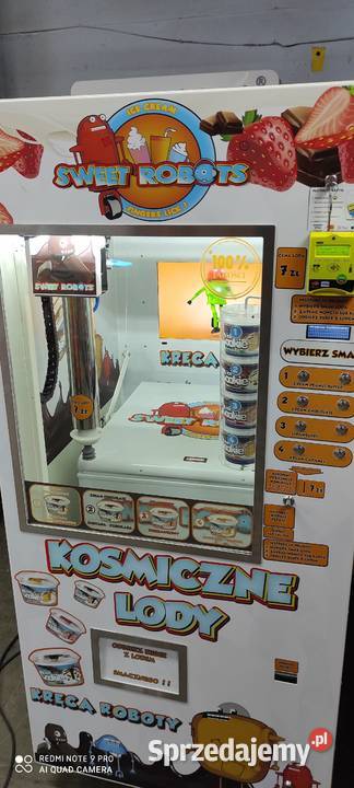 automat maszyna vendingowa do sprzedazy lodów w Gastronomia sprzedam