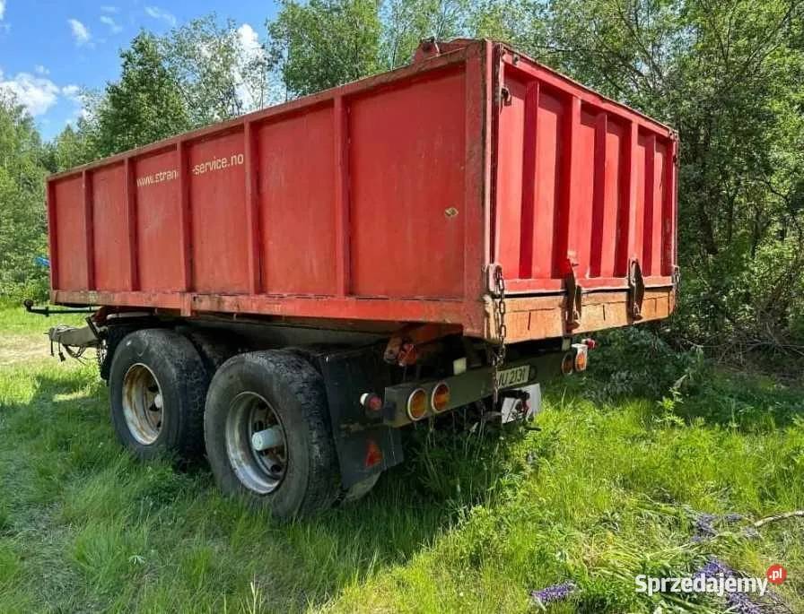 przyczepa wywrotka tandem Siennica Różana