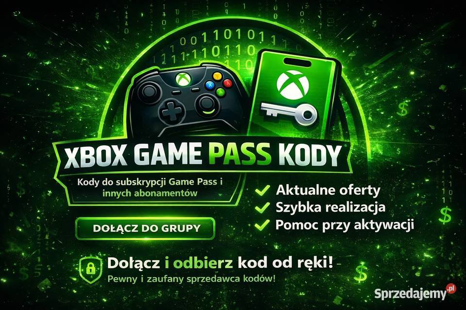 Xbox Game Pass szybka aktywacja małopolskie Kraków