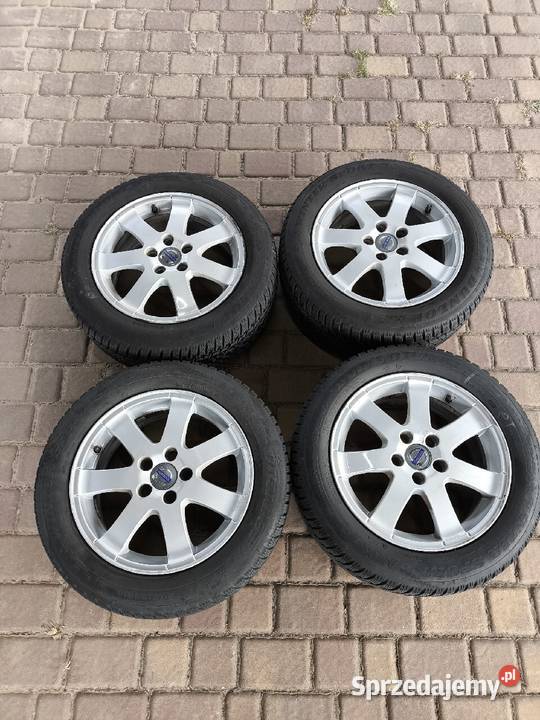 Felgi koła opony zimowe r16 20554 Volvo oe Samochodowe łódzkie Łódź sprzedam