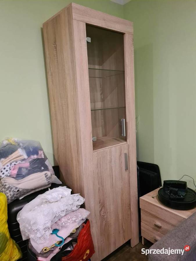 Witryna szklana dąb sonoma głębokość 60 60cm lubuskie Zielona Góra