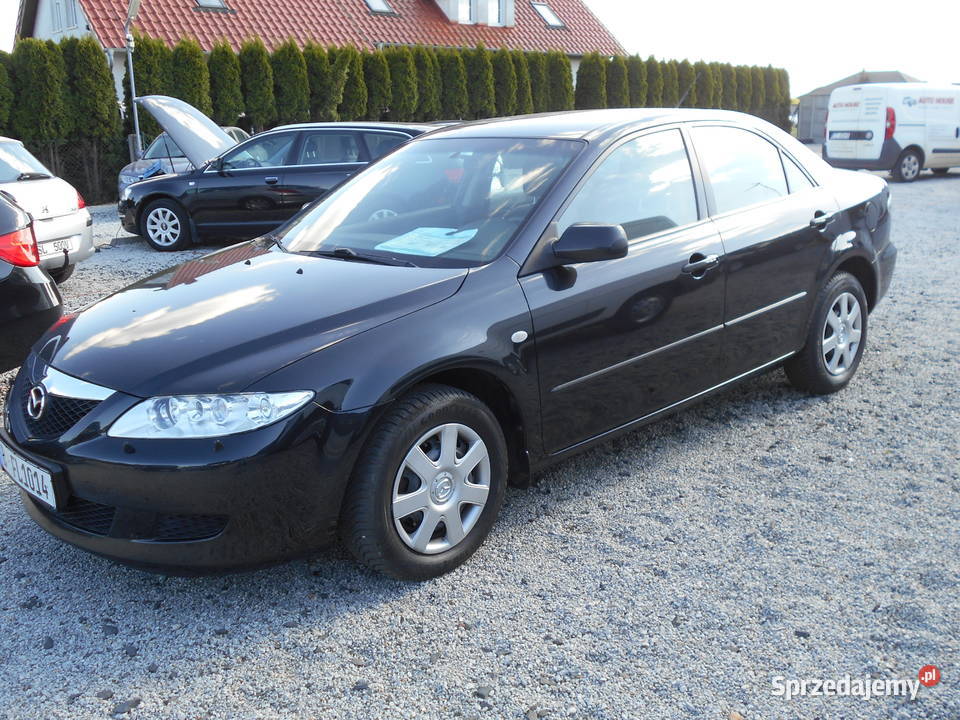 Mazda 6 czarna limuzyna 139KM lubuskie Sulechów
