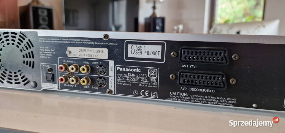 Panasonic DVD recorder nagrywarka DRM E 50 Międzychód