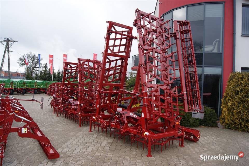 Brony zębowe polowe ciężkie 9 polowe PRODUCENT nieuszkodzony Ciechanów
