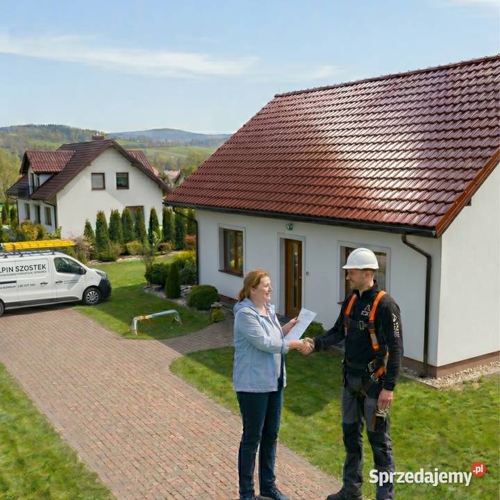 Malowanie dachów (CENA za m2)  Mycie Hot-Water 80°C | Bielsko - Kraków