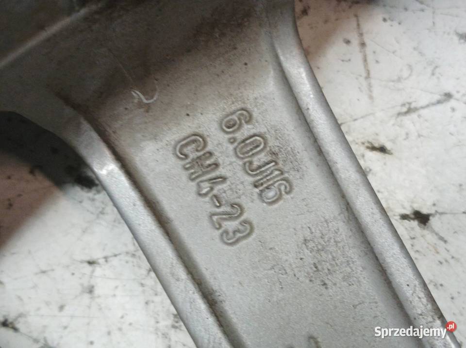 FELGA ALUMINIOWA R16 4X108 ET23 OC65MM Samochodowe świętokrzyskie