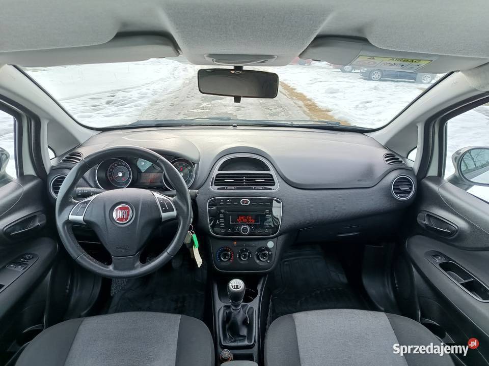 Fiat Punto Evo 12 benzyna biały Podkonice Miejskie