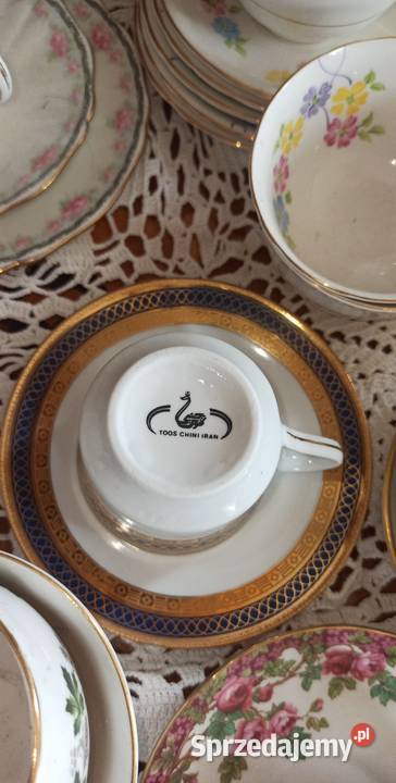 Filiżanka na spodku Sygnowana Piękny brabancki Gdańsk