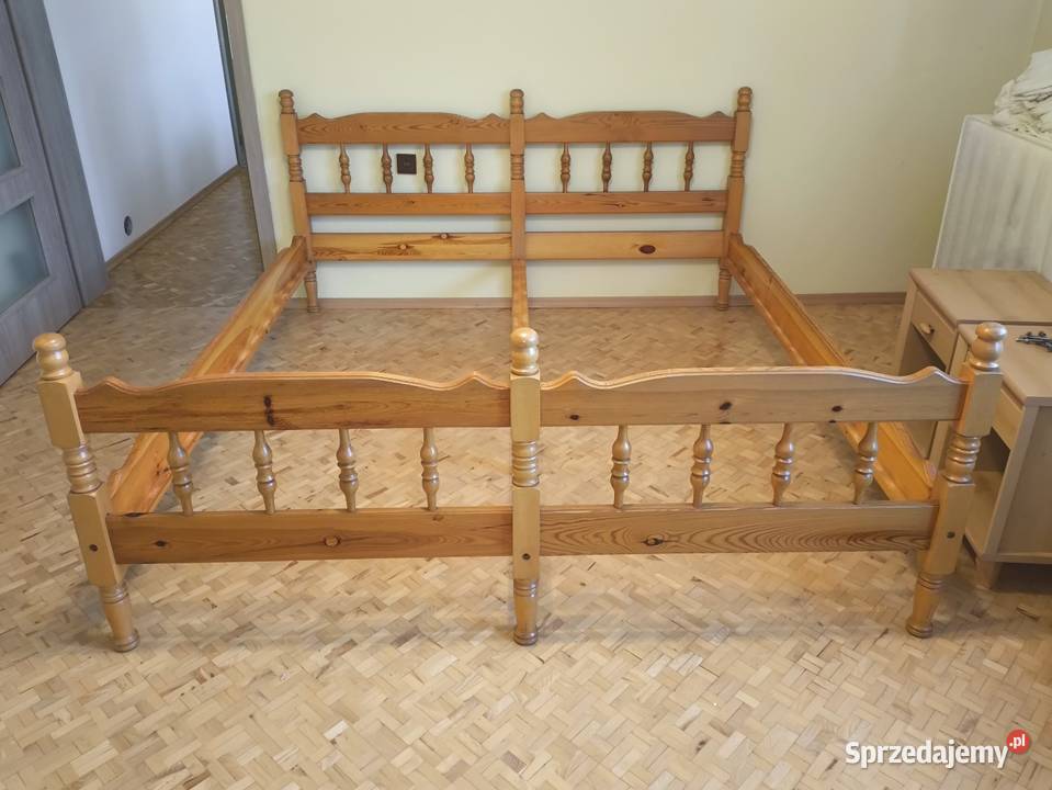 Łóżko drewniane 180x200 Ramy i stelaże Czechowice-Dziedzice