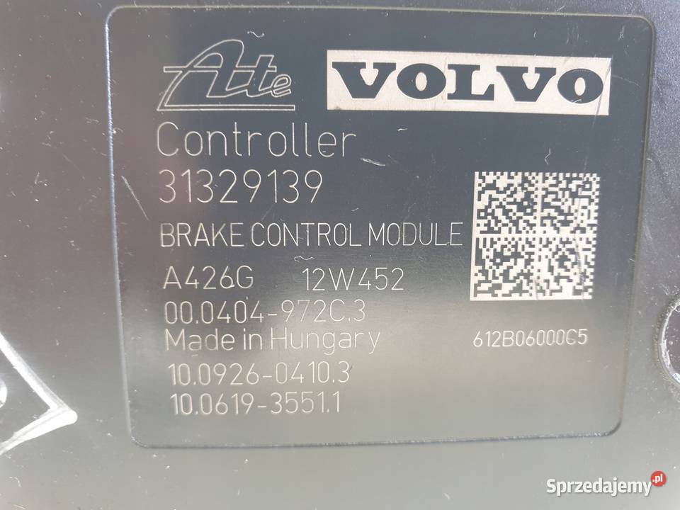 Volvo V70 III XC70 II POMPA ABS hamulcowa Janów