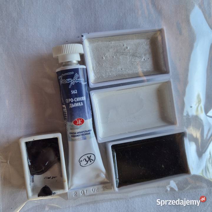 Akwarele 3x Kuretake 1x White Nights Gran 3 Brzesko