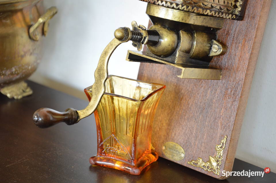 drewniany MŁYNEK wiszący do kawy stary Jastrzębie-Zdrój sprzedam