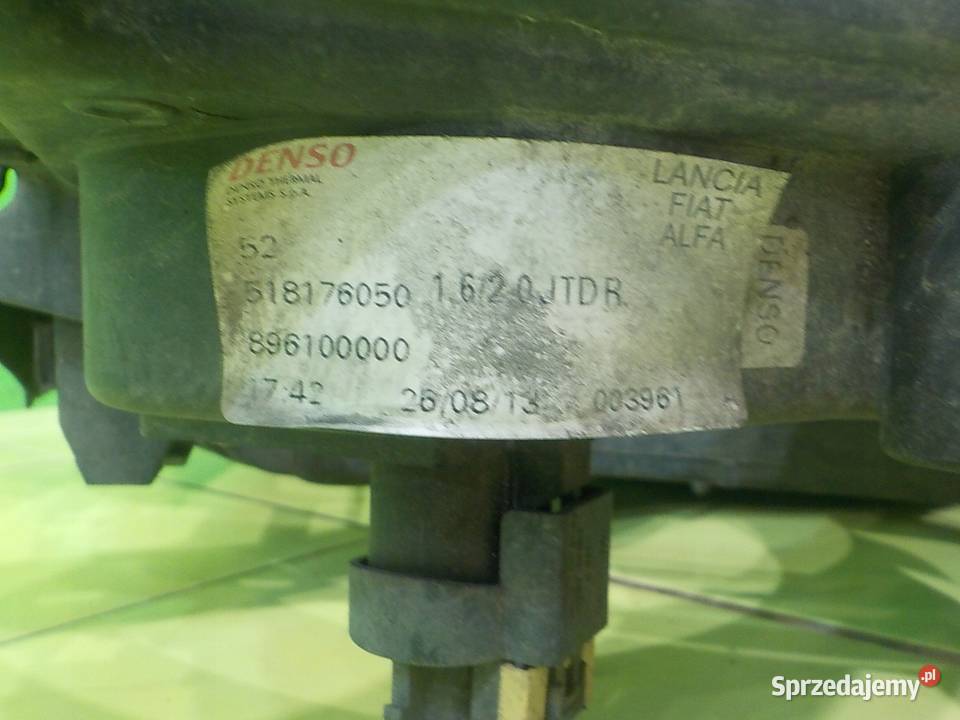 FIAT DOBLO II 16 MJET 13r VAN wentylator Wentylatory chłodnicy Suków