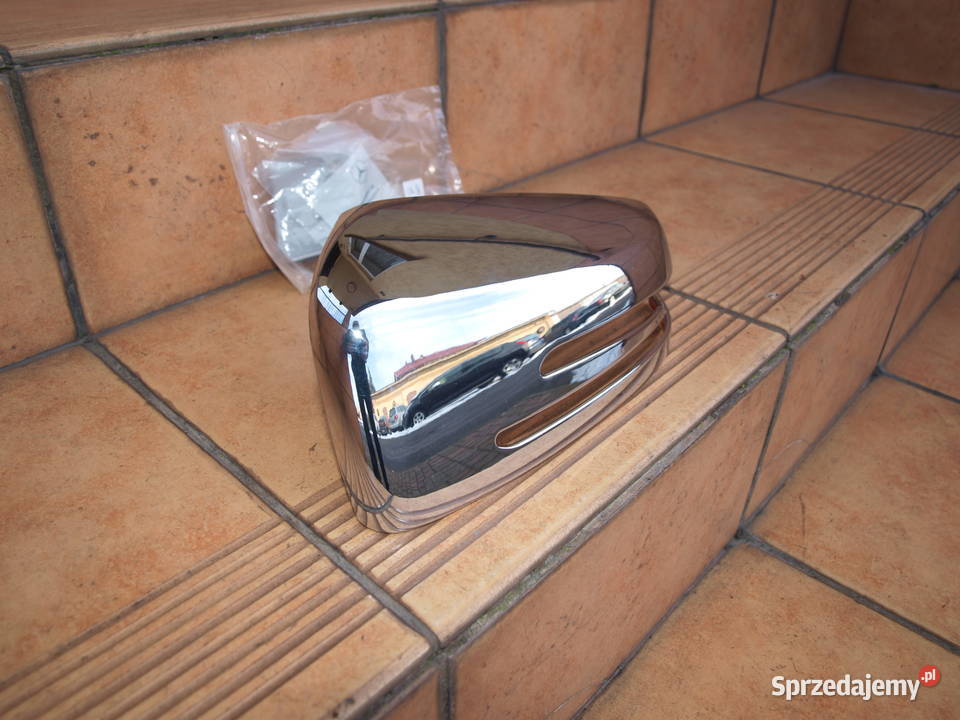 Mercedes C klasa W204 nakładka listwa chrom na Lusterka zewnętrzne wielkopolskie