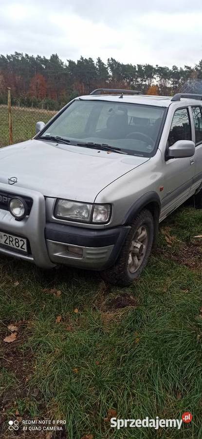 Opel frontera uszkodzony silnik kujawsko-pomorskie