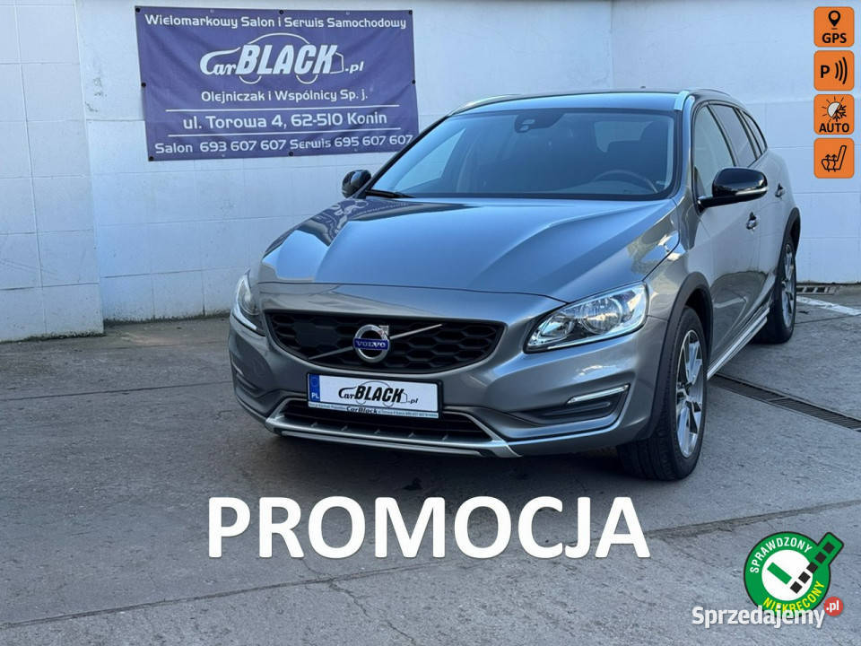Volvo V60 Cross Country Pisemna Gwarancja 12 centralny zamek Konin