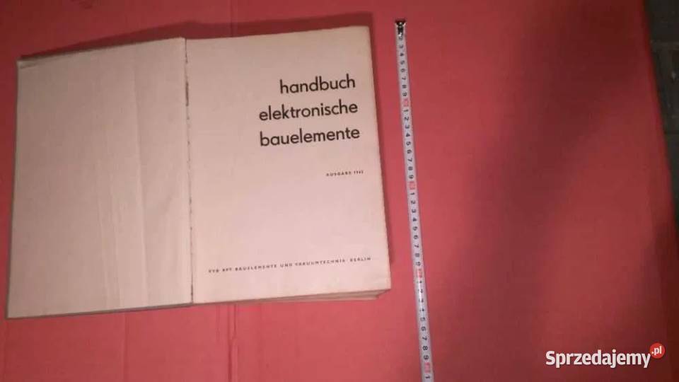 RFT Electronic Handbuch elektronische Łomianki sprzedam