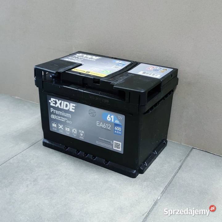 Akumulator Exide Premium 61Ah 600A PRAWY PLUS Chełm