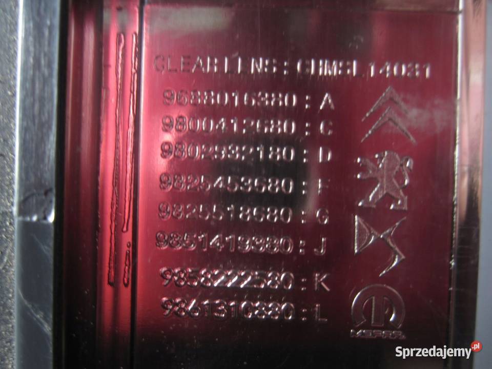 JEEP AVENGER 25r 12 TURBO światło lampa stop Kielce sprzedam