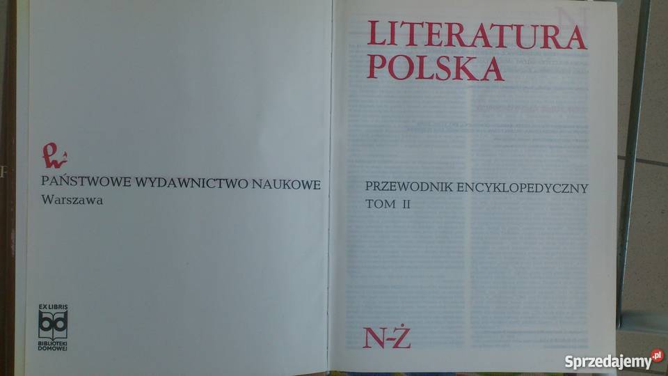 Literatura polska przewodnik encyklopedyczny łódzkie Łódź