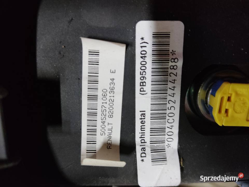 Poduszka poduszki airbag dacia logan 2005r Wąbrzeźno sprzedam