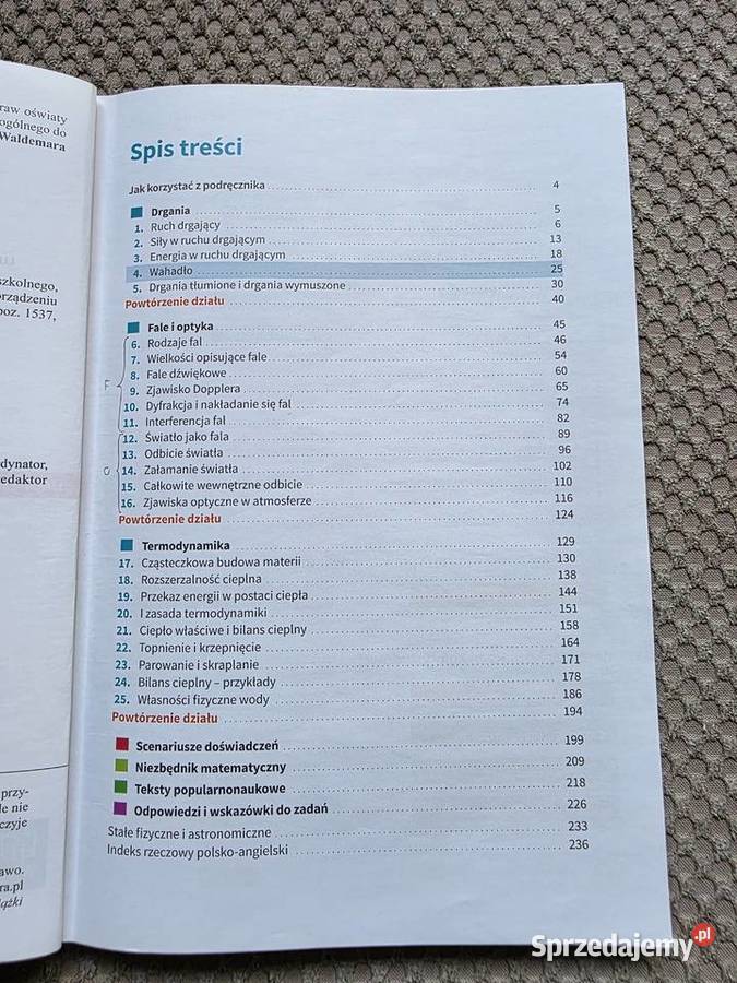 nowa edycja FIZYKA 2 podręcznik WSiP Kraków sprzedam