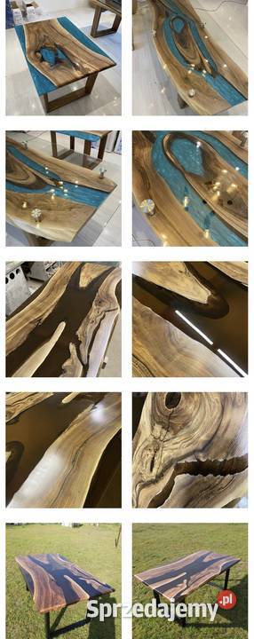 stół z żywicą epoksydową na wymiar Bydgoszcz