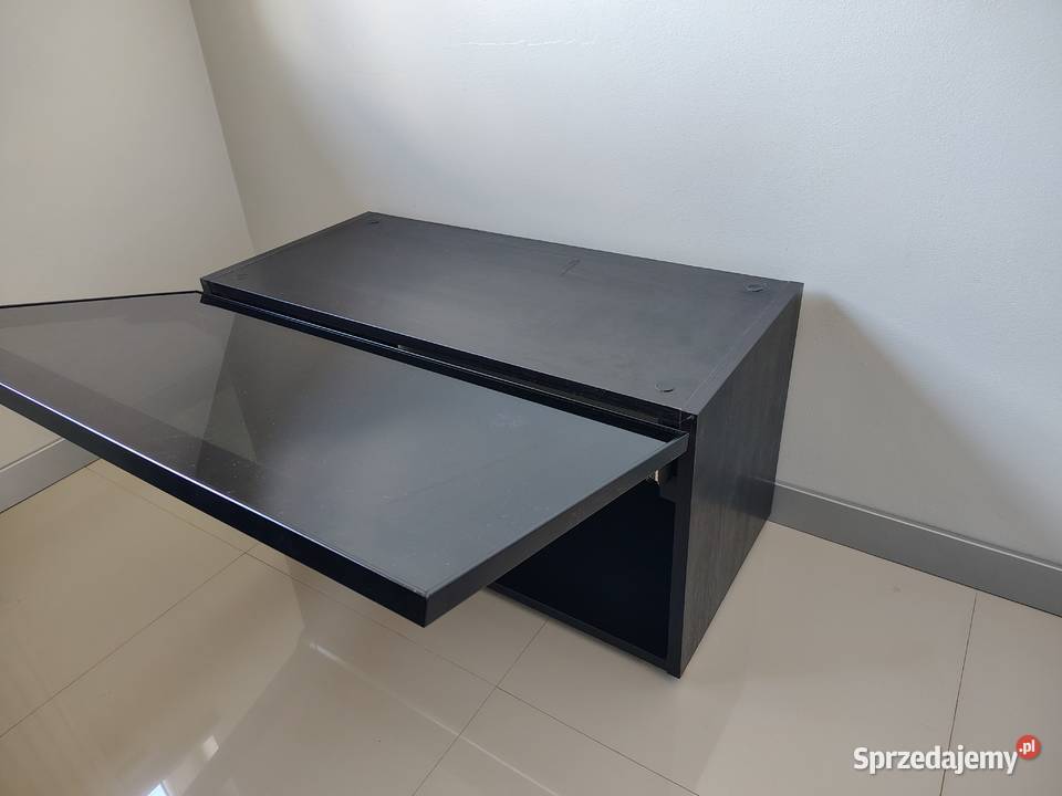 Szafka wisząca IKEA JUTIS szklany front czarna 40cm Zamość sprzedam