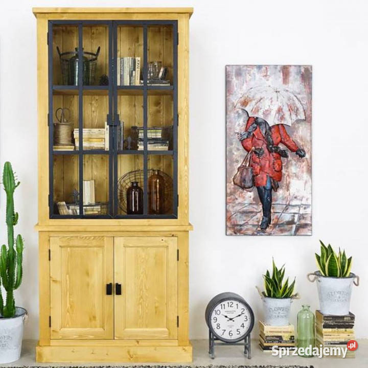 Obraz metalowy 3D LOFT DESZCZ 1 60x120 inny kolor Chmielnik