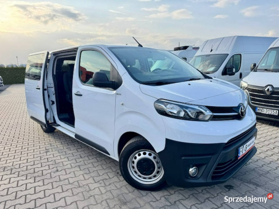 Toyota ProAce SALON L2H1 Długi 9 osób 2 x KLIMA klimatyzacja Leszno