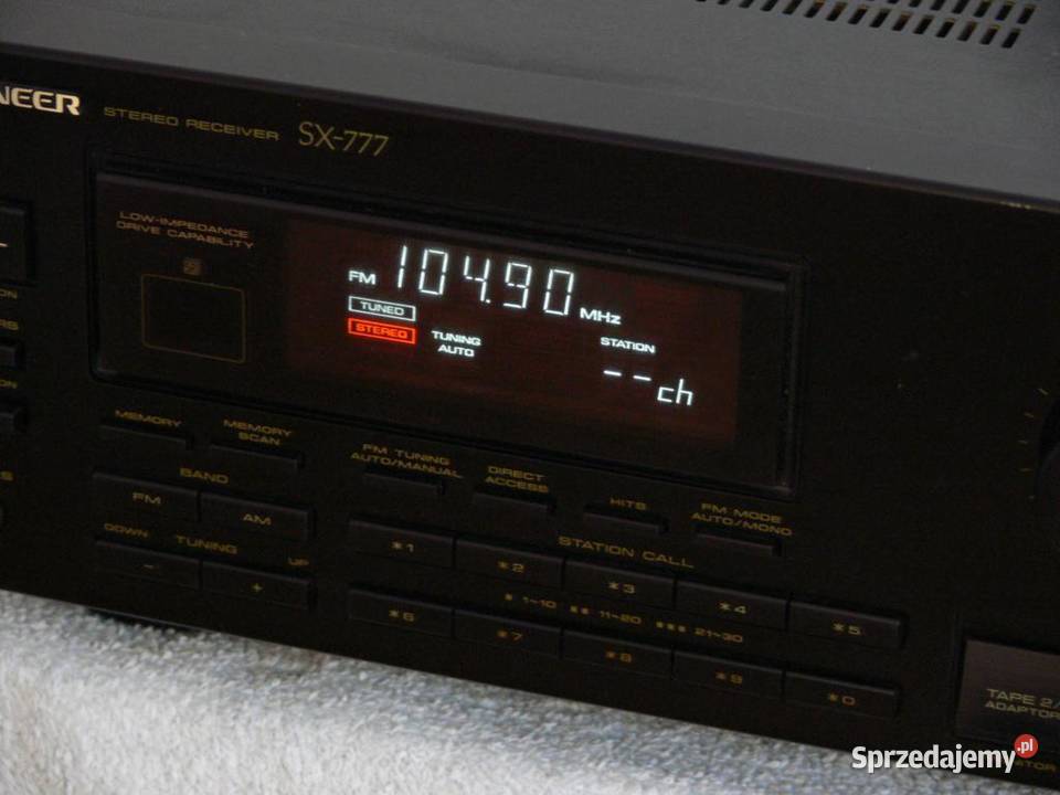 Amplituner wzmacniacz Pioneer SX777 mocny 580 podkarpackie Jasło
