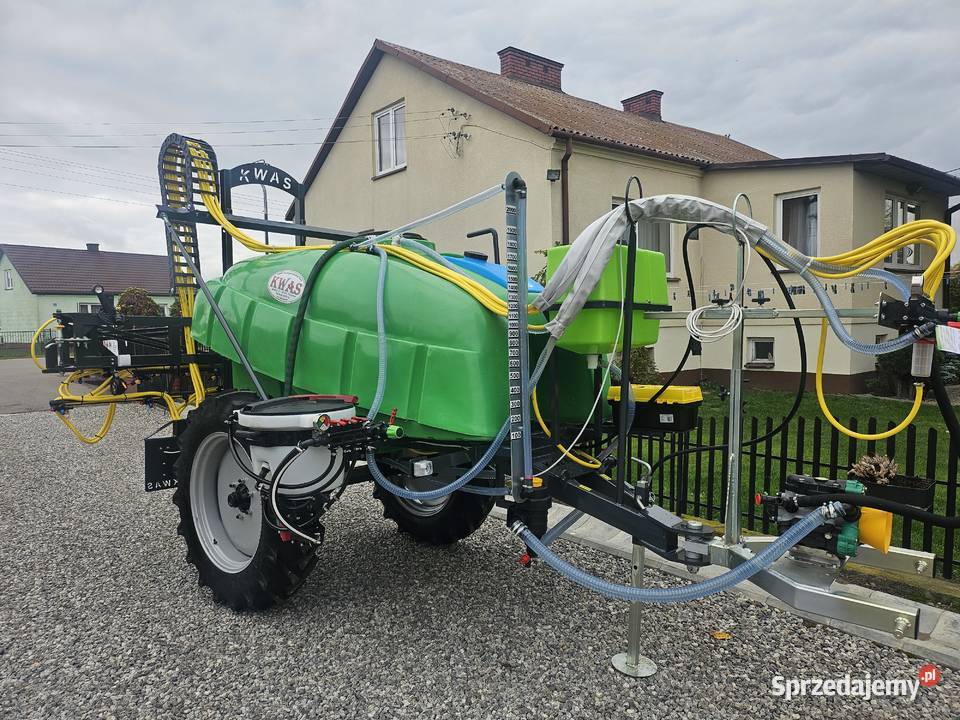NOWY opryskiwacz polowy KWAS przyczepiany 160015 sprzedam