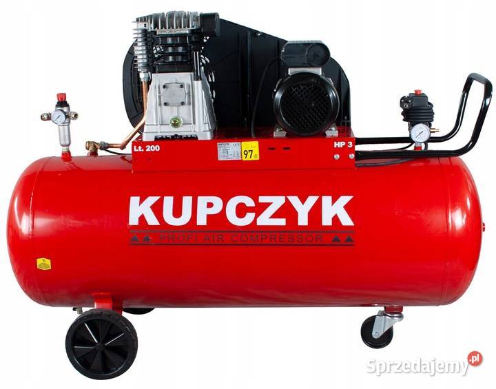 Kompresor Sprężarka B3800B 200L KK 495200 M Warka