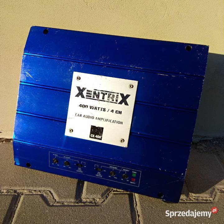 XentriX CX400 Wzmacniacz samochodowy 400 W 2x25A dolnośląskie Świebodzice