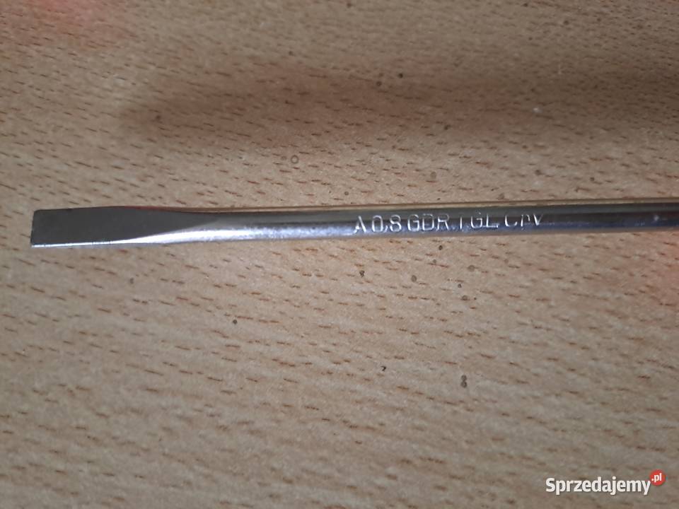 śrubokręty płaskie unikatowe Pozostałe Motoryzacja Osięciny