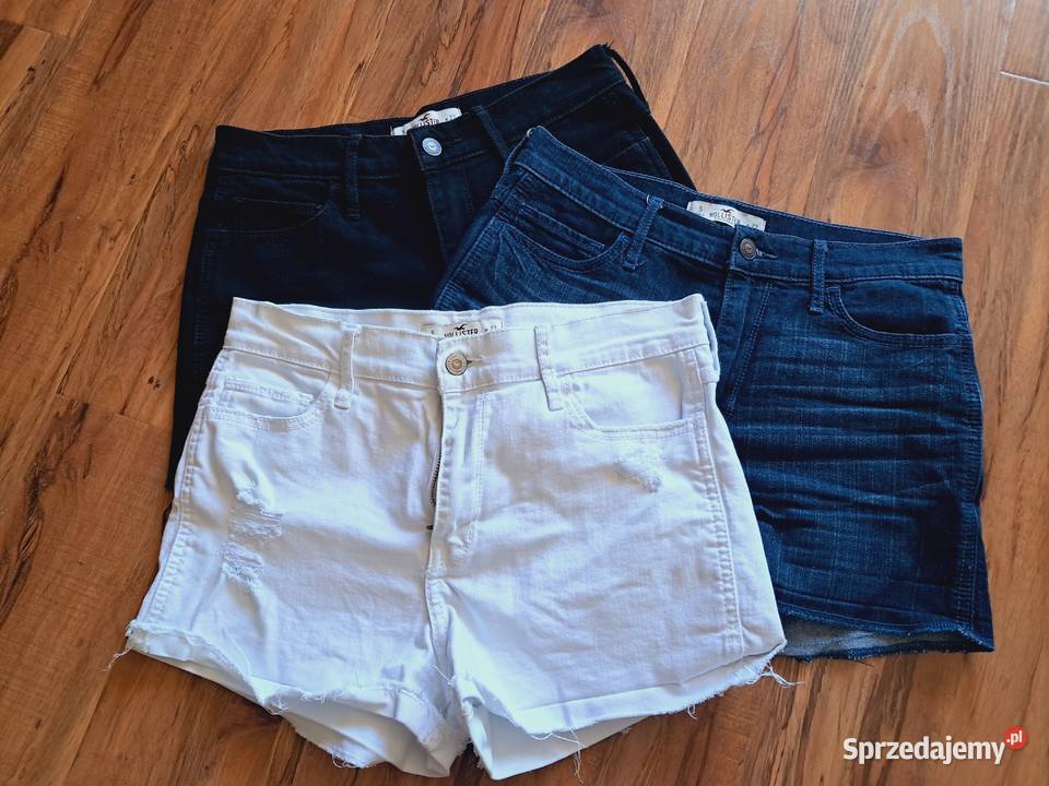 Zestaw 3 krótkich spodenek jeans w 27 XS Sandomierz sprzedam