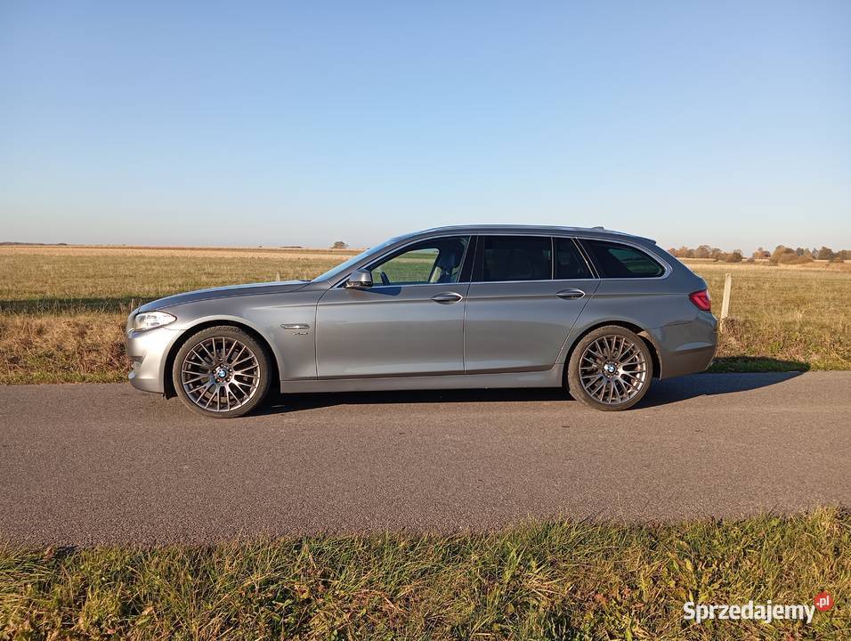 BMW 525d xdrive 4x4 wyświetlacz HUD aktywny napęd 4x4 Wola Krzysztoporska sprzedam
