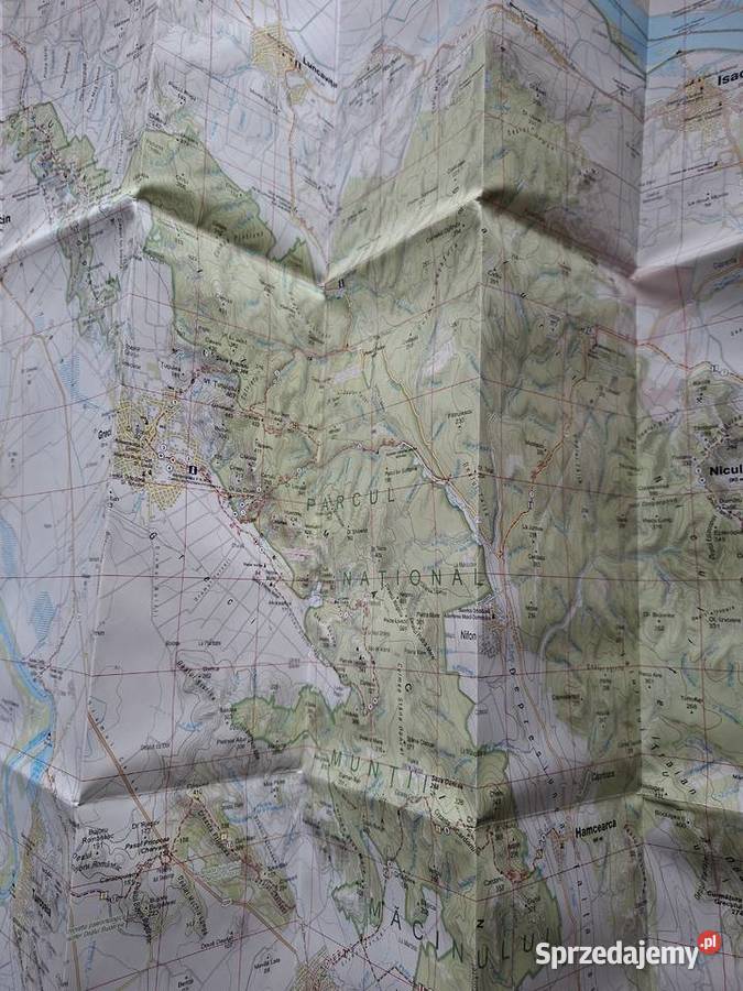 Rumunia Hiking Map Haarta de Drumetie 125 000 29 miękka Kraków