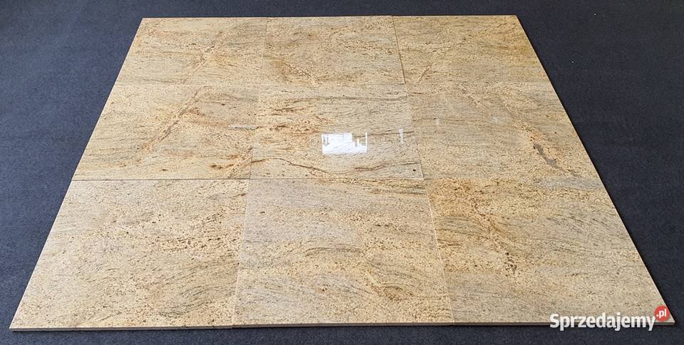 Płytki złote z kamienia naturalnego Madura duży dolnośląskie Bielawa