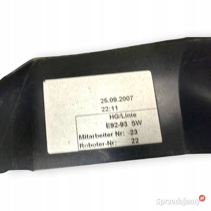 BŁOTNIK LEWY BMW E92 COUPE E93 CABRIO 20042010 lubelskie Chełm