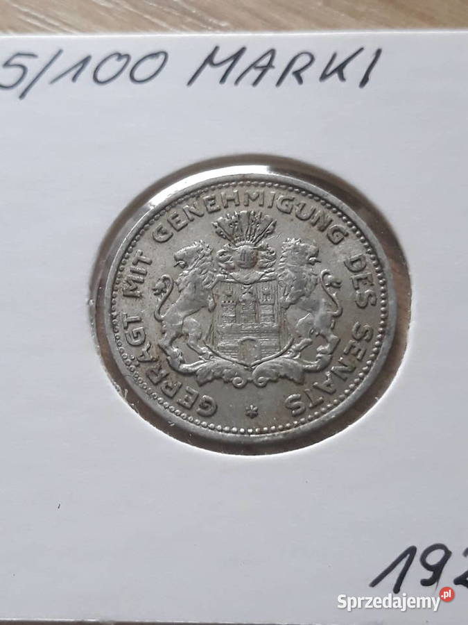 5100 Marki Hamburg 1923 r Notgeld