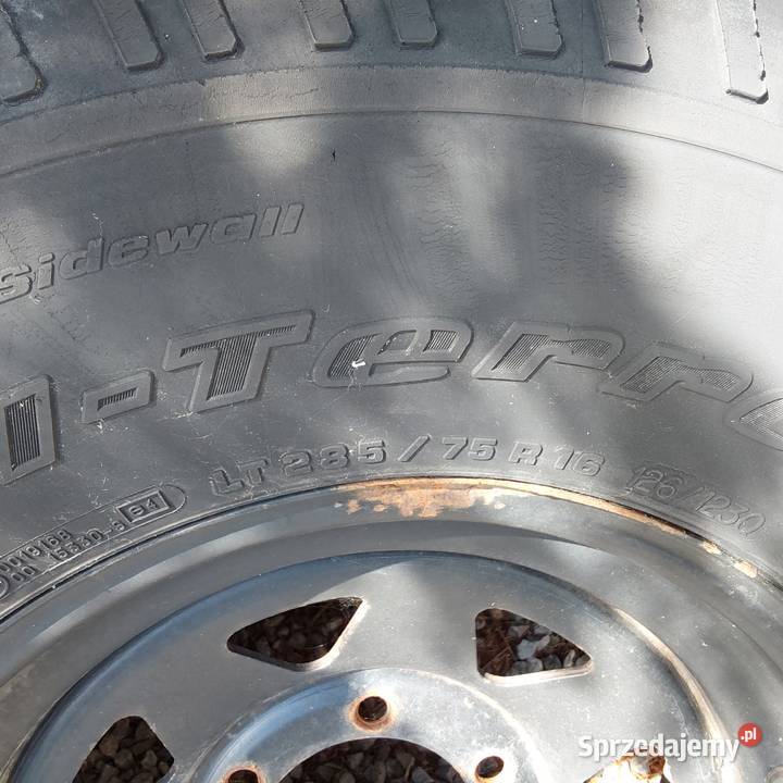 Koła bfg ko 28575r16 felgi 4mad 16x7 et5 6x1397 Samochodowe Janowice
