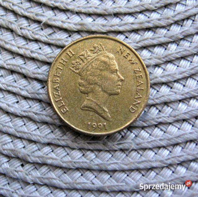 Nowa Zelandia 1 Dolr 1991r Kalisz