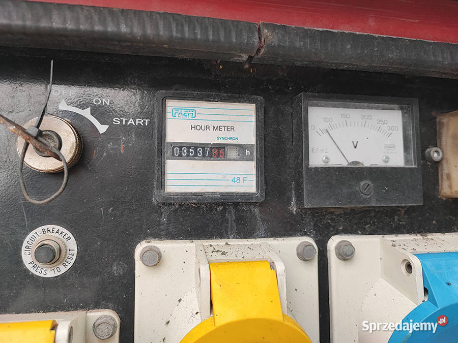 agregat prądotwórczy Mosa GE 6000 SXGS 6 kW 65 Rok produkcji 2005 Kęty